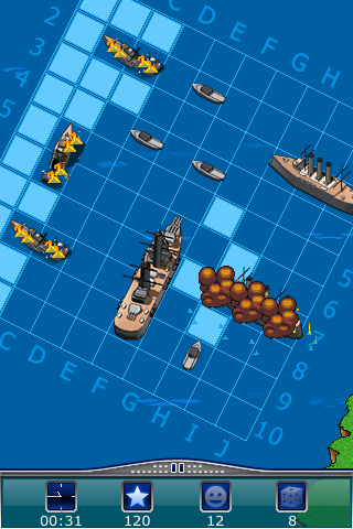 Screenshot Warships – Sea on Fire! Screenshot Warships – Sea on Fire!